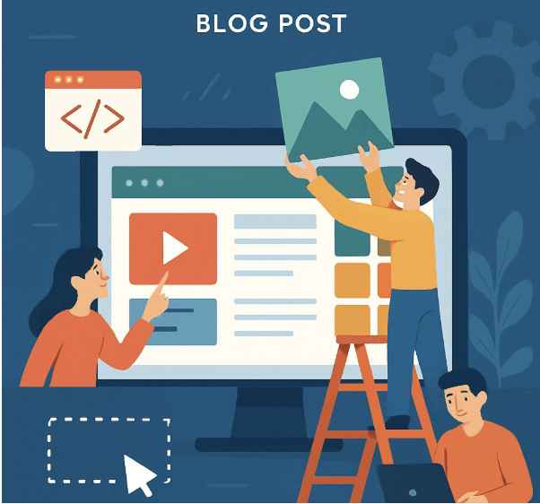 Squarespace blog post