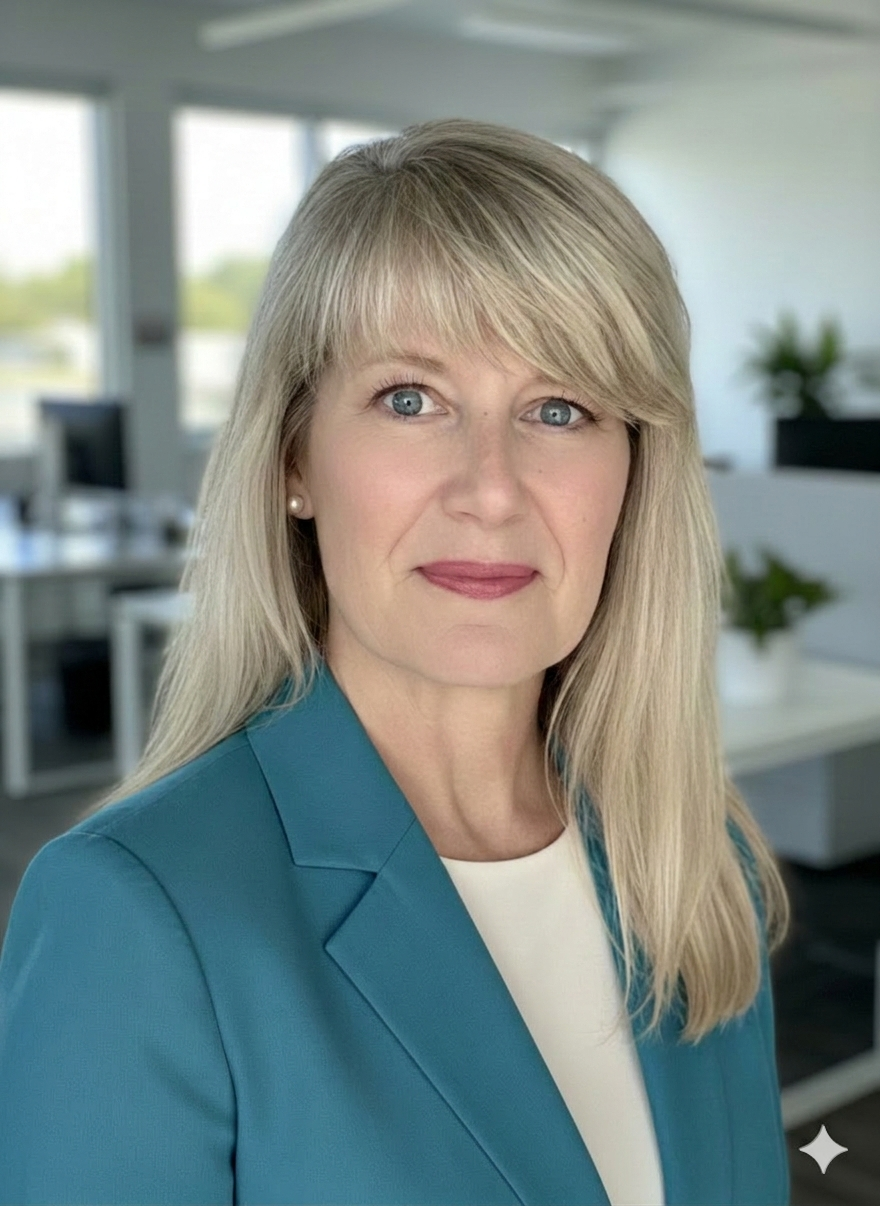 JenMarshall MarshallWrites Calm Systems headshot Jennifer Marshall of Marshall Writes